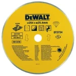 DeWalt DT3734 / Diamantový kotúč na keramické obklady a kameň / Priemer 250x25.4 mm (DT3734)