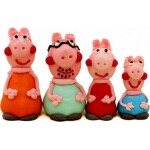 Cukrová figurka prasiatko Peppa 4ks - I LOVE CAKES - I LOVE CAKES