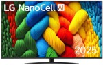 LG 75NANO81A3A NanoCell 75'' 4K Ultra HD WebOS 25