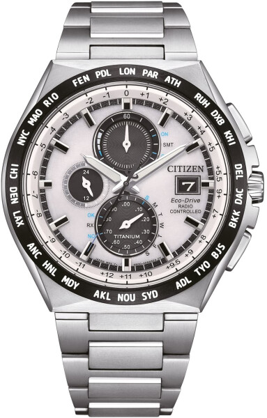 Citizen Super Titanium Radio Controlled Eco-Drive AT8238-84A