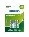 Philips batéria AAA Rechargeable - 4ks (R03B4A70/10)