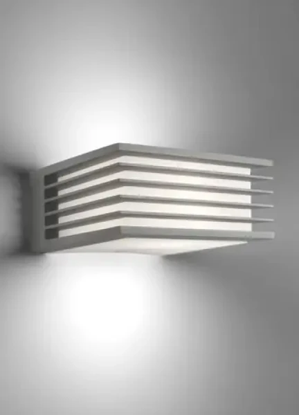 Philips Shades šedá / Vonkajšie nástenné svietidlo / E27 / 42W / IP44 / bez zdroja (SKL000138207)
