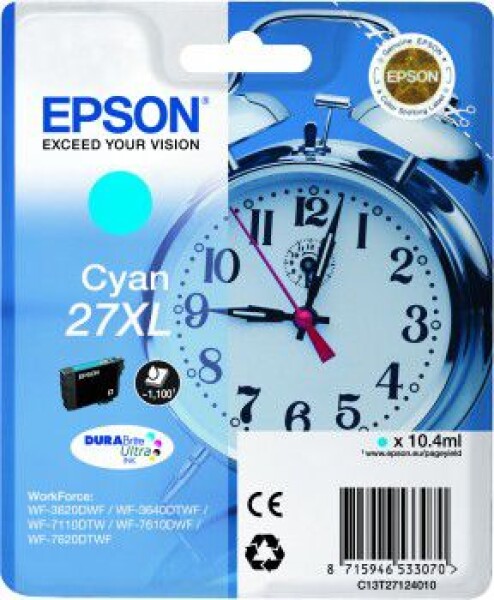 Epson T2712 Cyan XL DURABrite C13T27124010