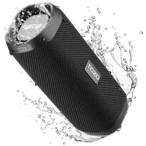 TOZO PA2 čierna / Bezdrôtový reproduktor / 20W / Bluetooth 5.0 / IPX7 / 2000 mAh (ACHFTZPA20010)