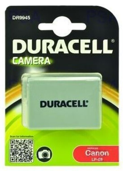 DURACELL Batéria - DR9945 pre Canon LP-E8 / 1020 mAh / 7.4V (DR9945)