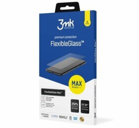 3mk FlexibleGlass Max Hybridné sklo pre Apple iPhone 14 čierna (5903108486668)