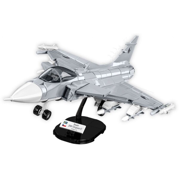 Cobi 5828 Armed Force Švédske viacúčelové bojové lietadlo SAAB JAS 39 Gripen C Slovakia