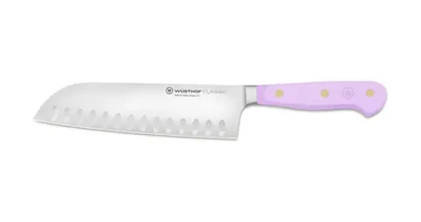 Wüsthof Classic Colour Purple Yam / Nôž santoku / Duté výbrusy / Čepeľ 17 cm / Oceľ X50CrMoV15 (1061731417)