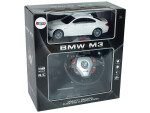 Mamido Auto na diaľkové ovládanie R/C BMW M3 1:18 so zvukom a svetlami bielej