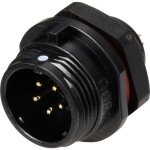 Weipu SP1312 / P 5 guľatý faston, 1 ks; SP1312 / P 5