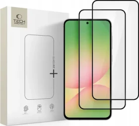 Spigen Tech-Protect Glass FIT+ čierna / Tvrdené sklo / Samsung Galaxy A36/A56 5G / 2 ks (5906302362059)