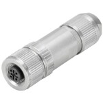 Weidmüller SAIBP-M-4A-4/8-M12 neupravený zástrčkový konektor pre senzory - aktory, 2681540000, piny: 4, 1 ks; 2681540000