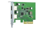 QNAP QXP-10G2U3A Dvojportová USB 3.2 Gen2 10Gb PCIe rozširujúca karta pre NAS (QXP-10G2U3A)