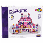 Mamido Magnetická stavebnica Zámok pre princeznú 58 dielikov