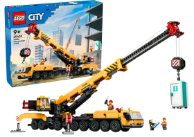 Lego Stavebnica LEGO CITY Žltý pohyblivý žeriav 1116 dielov 60409