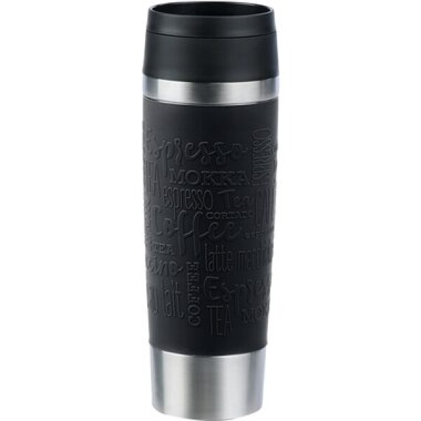 Emsa Travel Mug Classic Grande 0.5l čierna / Termohrnček / nerezová oceľ (N2022000)