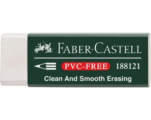 Faber-Castell Stieracia guma PVC-free biela (188121)
