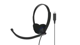 Koss CS200 USB čierna / slúchadlá s mikrofónom / USB / 2.4m / bez kódu (194390)