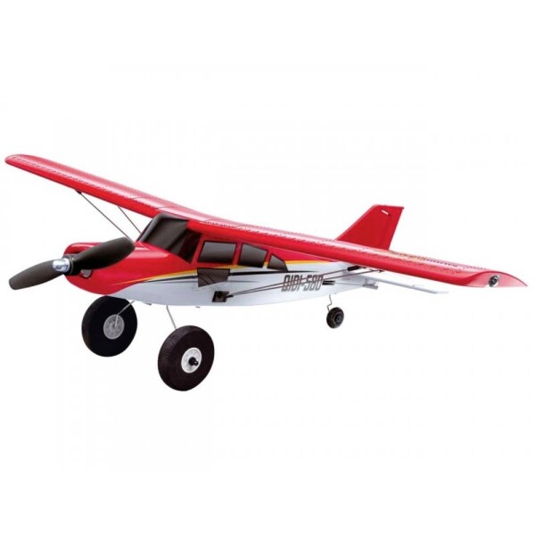 FliteZone Piper Sport Cub červená model lietadla pre začiatočníkov RtF 510 mm; 18074