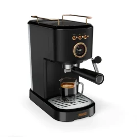 Princess 249417 čierna / Espresso kávovar / 1100 W / 20 bar / mletá káva, kapsule Nespresso, ESE