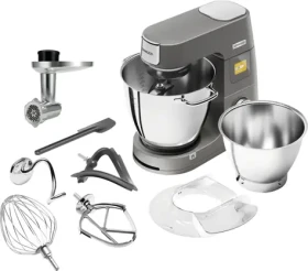 Kenwood Titanium Chef Patissier XL KWL90.164SI strieborná / Kuchynský robot / 1400 W / 7 l / dotykový displej (0W20011381)