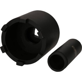 Sada kľúčov na drážkové matice s vodiacou rúrkou pre MAN, Ø 76,5 mm, 2 ks KS Tools 460.5340; 460.5340