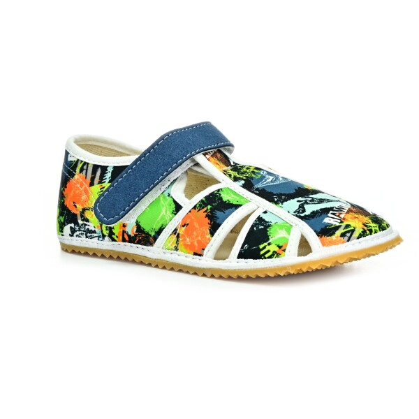 Jonap Zelené dino barefoot papuče NEW 30 EUR