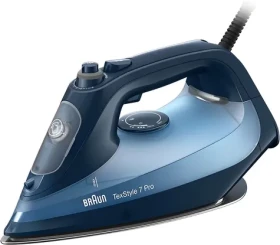 Braun TexStyle 7 Pro SI 7160 modrá / Naparovacia žehlička / 3000 W / 225 g-min (0127403109)