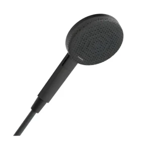 Hansgrohe Raindance Alive Select S matná čierna / Sprchová hlavica / 3 prúdy / EcoSmart+ / AirPower (24512670)