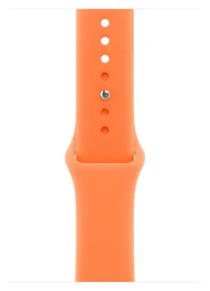 Apple Watch 46mm Clementine Sport Band / Športový remienok / Fluoroelastomer / S/M (MHYK4ZM/A)