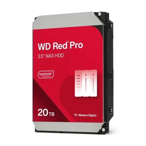 WD Red Pro WD202KFGX 20TB / HDD / 3.5" SATA III / 7 200 rpm / 512MB cache / 5y