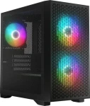 Logic Dart Pro ARGB Mini čierna / micro-ATX / 1 x USB 3.2 / 2 x USB 3.2 gen 1 / RGB / bez zdroja / priehľadná bočnica (AM-DART-PRO-ARGB-10)