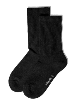 Vilgain Light Organic Crew Socks – 43 - 46 3 páry black