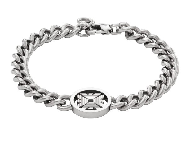 Emporio Armani Štýlový pánsky náramok z ocele EGS3041040