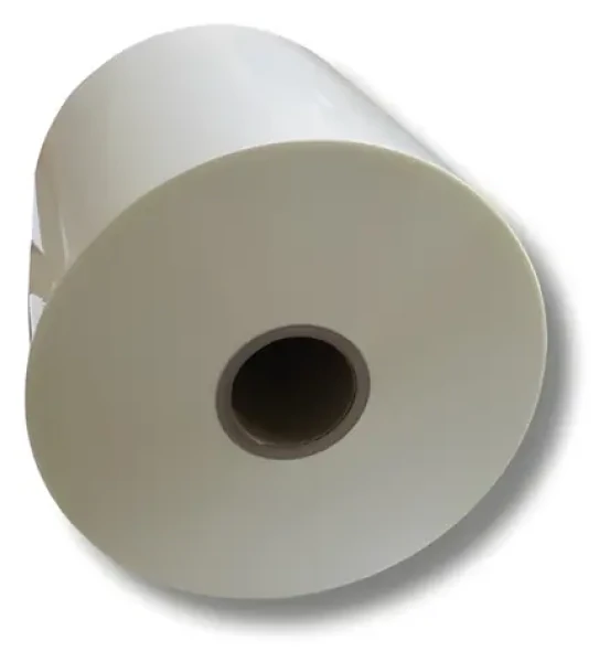 EuroSupplies Laminovací film na rolke 38 mic 317 mm x 2000 m lesklý 3" / polypropylén BOPP / DigiStick lepidlo