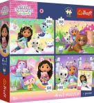 Trefl Puzzle Premium PLUS Kids Gábinin kúzelný domček: Mačacie hrátky