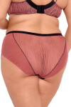 Gaia nohavičky GFP 1259 Lise S-4XL černo-růžová S