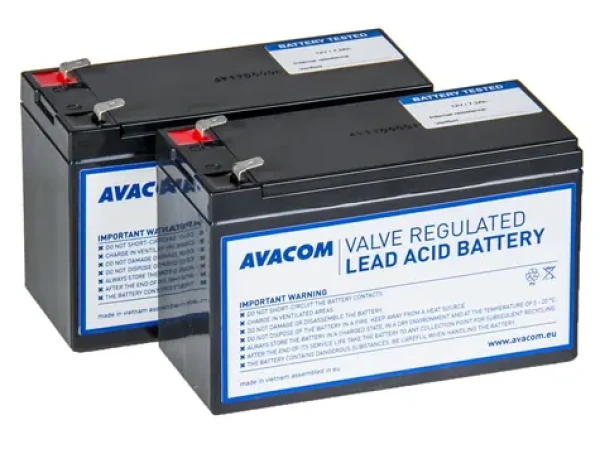 Avacom RBC176 / Kit pre renováciu batérie UPS / 2 ks / 7,2 Ah / VRLA (AVA-RBC176-KIT)