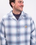 Carhartt WIP L/S Tyers Shirt Tyers Check, Shady Blue M
