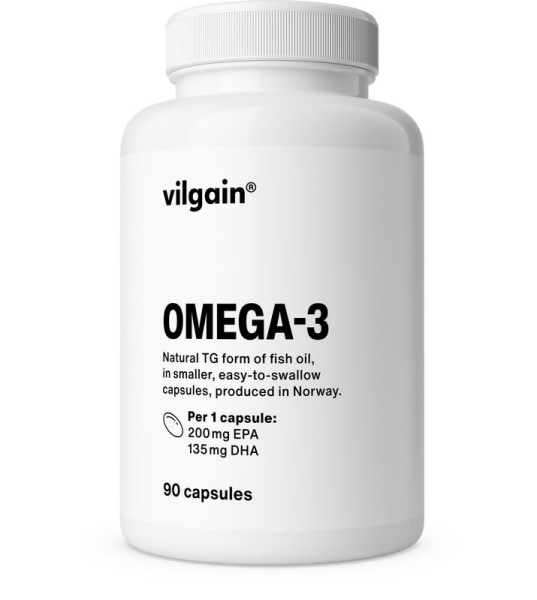 Vilgain Omega-3 – 16 mm 90 kapsúl