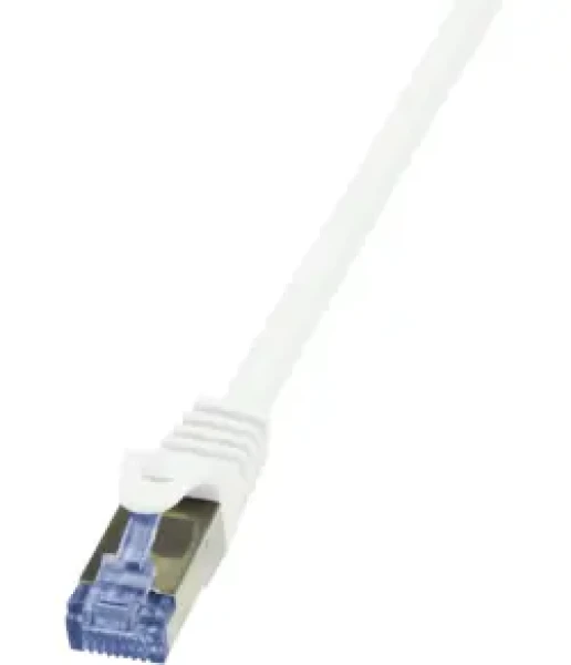 LogiLink CQ3041S biela / Patch kábel / S/FTP / Cat.6a / RJ-45 / 1,5 m (CQ3041S)