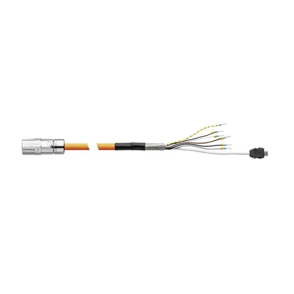 HELU TOPSERV® Hybrid CONNECTING SYSTEMS PUR 8QN04 19.00 m Hotový prepojovací kábel pre senzory/aktory, 17005195, 19.00 m, 1 ks; 17005195