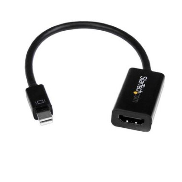 StarTech aktívny adaptér Mini DisplayPort na HDMI / 4k a 2K / zvuk 7.1 (MDP2HD4KS)