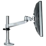 StarTech Stolové rameno na monitor strieborné / Rameno na monitor / 12”-34” / Nosnosť 14 kg / Náklon -15° až 90° (ARMPIVOTB2)