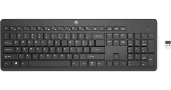 HP 230 Wireless čierna / Klávesnica / CZ / bezdrôtová / USB-A (3L1E7AA#BCM)