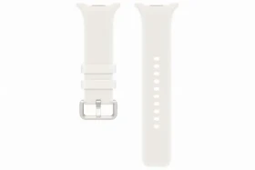 Samsung Ľahký silikónový remienok Galaxy Watch 9 Cream / Remienok / S/M (ET-SXL34SUEGEU)