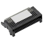 Molex vstavaná zásuvková lišta (štandardná) Počet pólov 38 Raster (rozteč): 0.8 mm 755860011 1 ks Tape on Full reel; 755860011