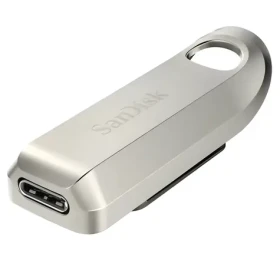 SanDisk Ultra Luxe 32 GB strieborná / Flash disk / USB-C 3.2 Gen 1 (SDCZ75-032G-G46)