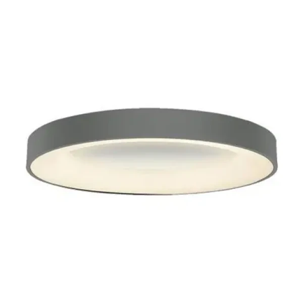 Luxera GENTIS stropné stmievateľné LED svietidlo šedá / 55W / 3000lm / 4000K (SKL000358637)