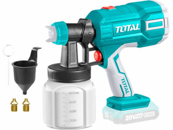 TOTAL-TOOLS TSGLI2003 / Aku striekacia pištoľ na farbu / 20V / 800 ml-min / 800 ml (TSGLI2003)